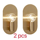 Modern gold wall lamp sconce with filament bulb for bedroom