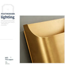 Modern gold wall sconce – living room minimalist wall lamp