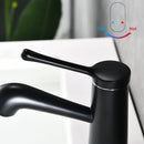 Modern gold waterfall basin faucet bathroom single handle tap