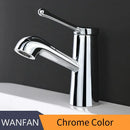 Modern gold waterfall basin faucet bathroom single handle tap