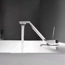 Modern gold waterfall black basin faucet bathroom mixer tap