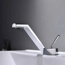 Modern gold waterfall black basin faucet bathroom mixer tap