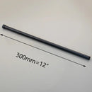 Modern golden black stainless steel shower arm bathroom extension rod