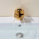 Modern golden brass waterfall vessel sink faucet bathroom tap