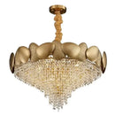 Modern golden decorbites crystal chandelier for living room
