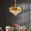 Modern golden decorbites crystal chandelier for living room