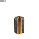 Modern golden geometry vase black & gold desk decor bedroom