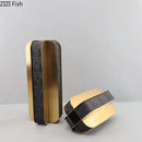 Modern golden geometry vase black & gold desk decor bedroom