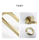 Modern golden glass ball pendant light kitchen oval metal frame