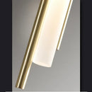 Modern golden led wall lamp for bedroom ambient lighting