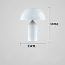 Modern golden mushroom led desk lamp bedroom reading light