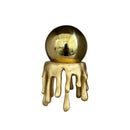 Modern golden octopus spherical ornament living room decor
