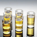 Modern graduated glass spirit set dining room brandy cups