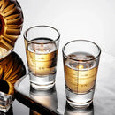 Modern graduated glass spirit set dining room brandy cups
