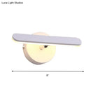 Modern gray and white linear vanity lighting bathroom wall sconce