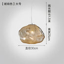 Modern gray cloud glass pendant lights living room fixture