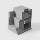 Modern gray concrete brian family cemetery model living room decor