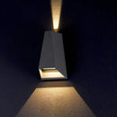 Modern gray led wall washer outdoor sconce for garden and villa