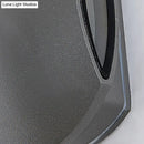 Modern gray oval wall light – outdoor warm white sconce