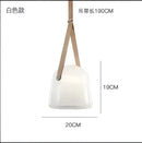 Modern gray & white decorbites glass chandelier living room light