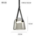 Modern gray & white decorbites glass chandelier living room light
