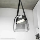 Modern gray & white decorbites glass chandelier living room light
