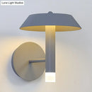 Modern gray & white wall sconce bedroom led light type
