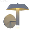 Modern gray & white wall sconce bedroom led light type