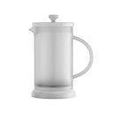 Modern green glass french press coffee maker kitchen teaware pot