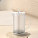 Modern green glass french press coffee maker kitchen teaware pot