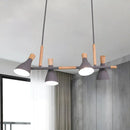 Modern green & grey kitchen pendant light e26 e27 bulb base