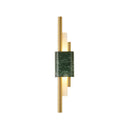 Modern green marble and gold light luxury wall lamp living room