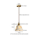 Modern green marble led pendant light – kitchen lighting fixture