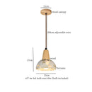 Modern green marble led pendant light – kitchen lighting fixture