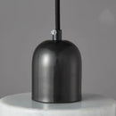 Modern green marble led pendant light – kitchen lighting fixture