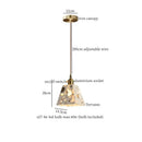 Modern green marble led pendant light – kitchen lighting fixture