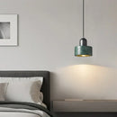 Modern green marble led pendant light – kitchen lighting fixture