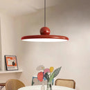 Modern green & red saucer pendant light dining room decorbites cream wind