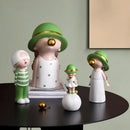 DecorBites™ Bubble Gum Blowing Character Statue for Modern Home Decor