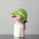 DecorBites™ Bubble Gum Blowing Character Statue for Modern Home Decor