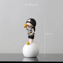 DecorBites™ Bubble Gum Blowing Character Statue for Modern Home Decor