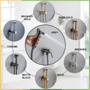 Modern grey brass bidet spray bathroom hot cold mixer valve