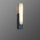 Modern grey marble led wall sconce bedroom bedside light