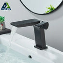 Modern gun grey basin faucet bathroom sink mixer tap