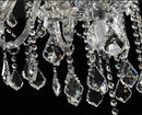 Modern hand blown crystal chandelier light for dining room