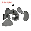 Modern hand made rattan pendant light for living room