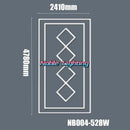 Modern hexagon honeycomb led garage ceiling light