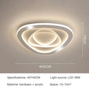 Modern hexagonal gold luxury led ceiling chandelier for living room