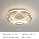 Modern hexagonal gold luxury led ceiling chandelier for living room