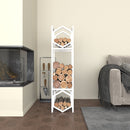 Modern Hexagonal Metal Log Storage